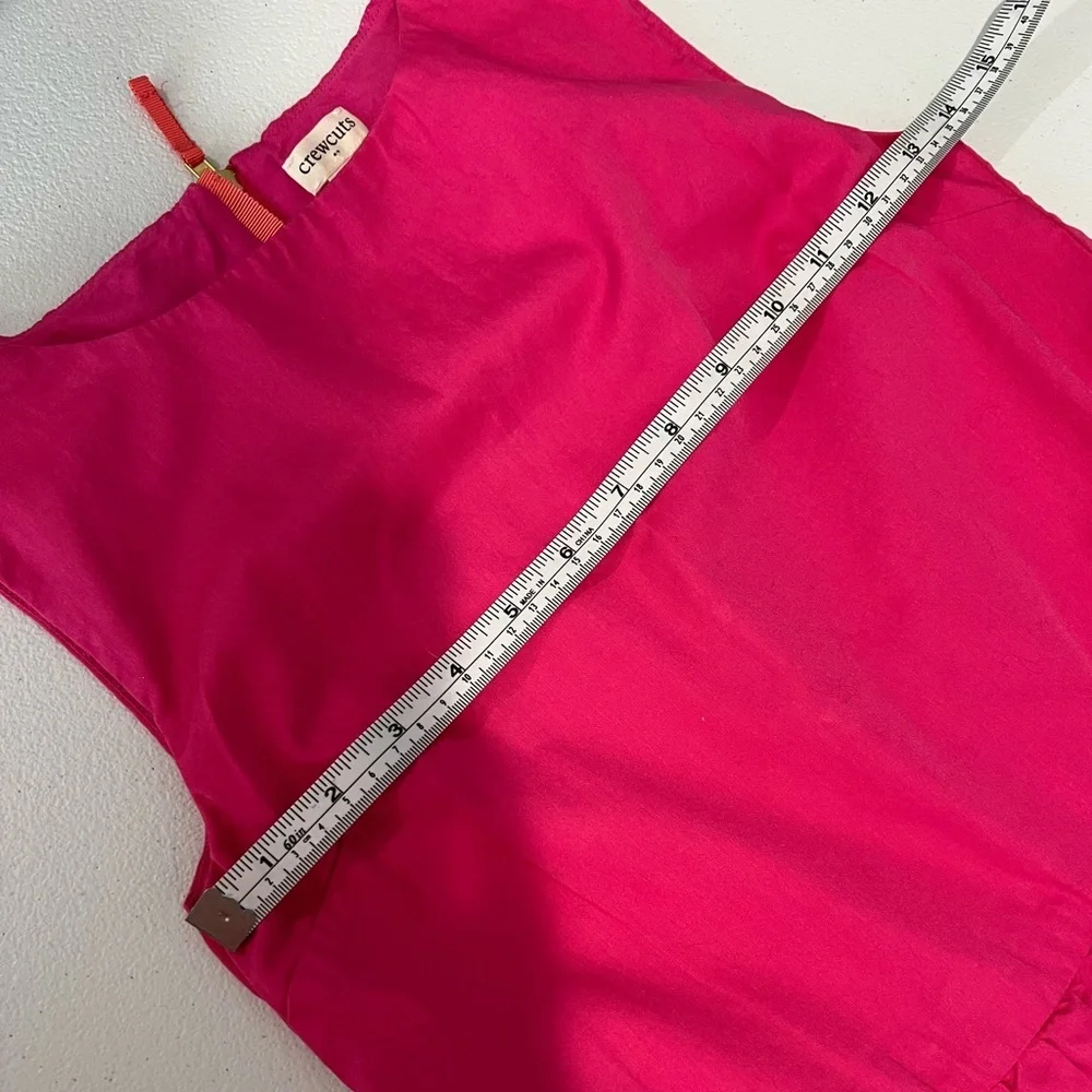 Crewcuts Pink Tiered Dress Girls Sleeveless Size 12